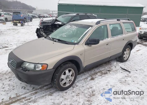 2004 Volvo Xc70 2.5T из США, поврежденный, VIN YV1SZ59HX41150597